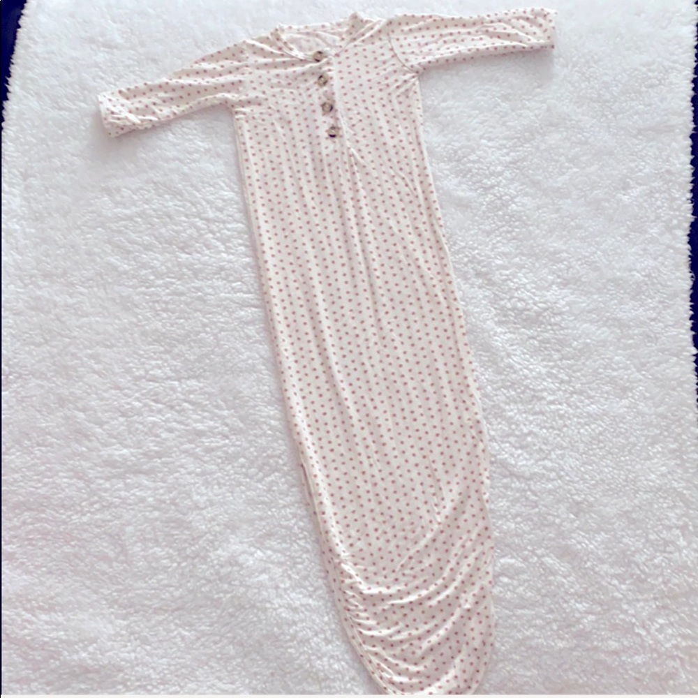 ❌❌SOLD❌❌Lou Lou & Co. Remy Newborn Knotted Gown